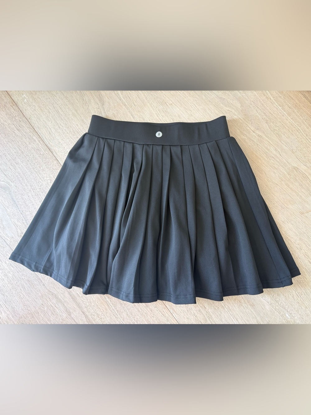 Juniors Pleated Athletic Skirt - Picture 2 of 3